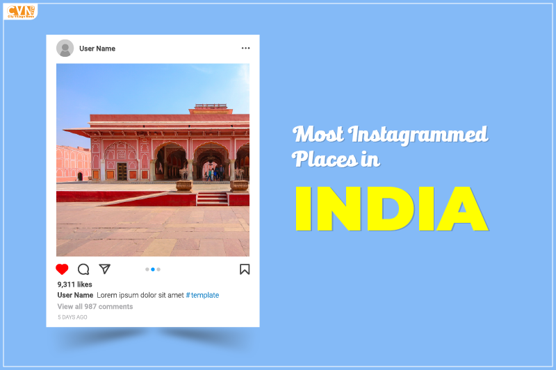 Most Instagrammed Places in India