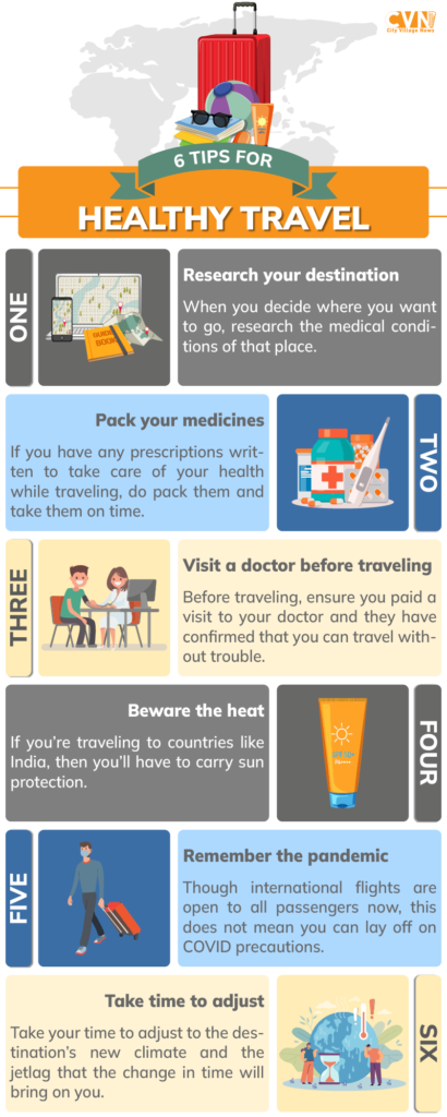 Tips for Healthy Travel You Mustn’t Forget