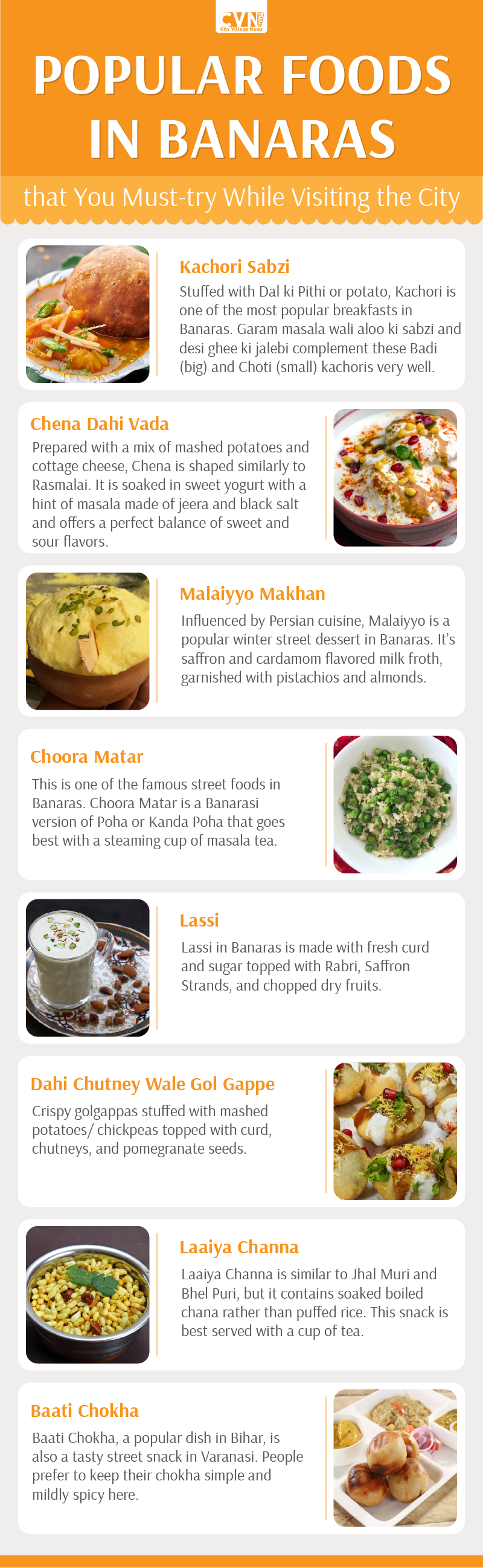 Foods in Banaras