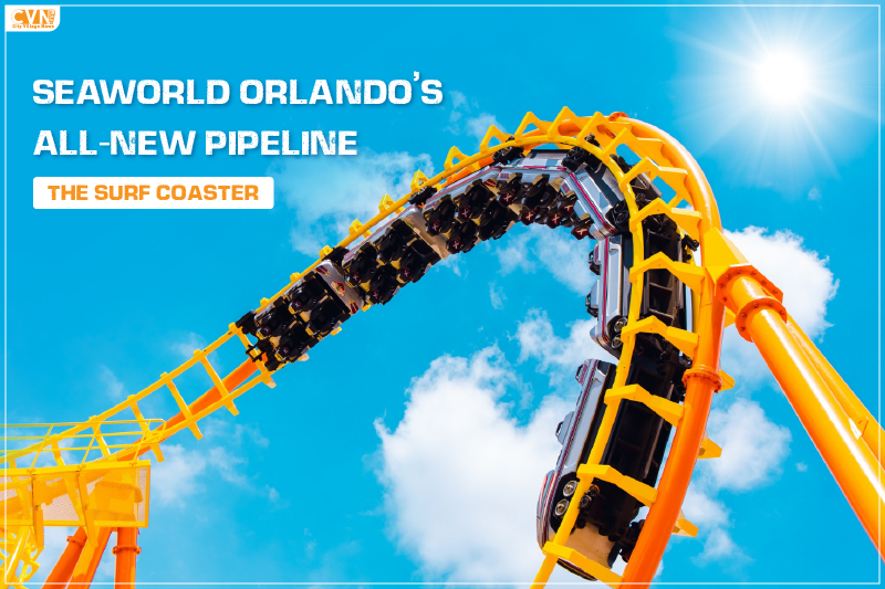 SeaWorld Orlando’s All-New Pipeline The Surf Coaster
