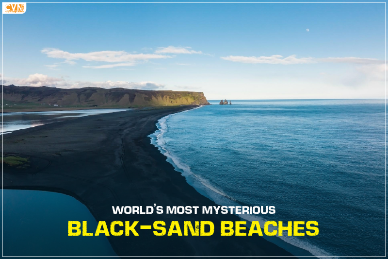 World’s Most Mysterious Black-Sand Beaches