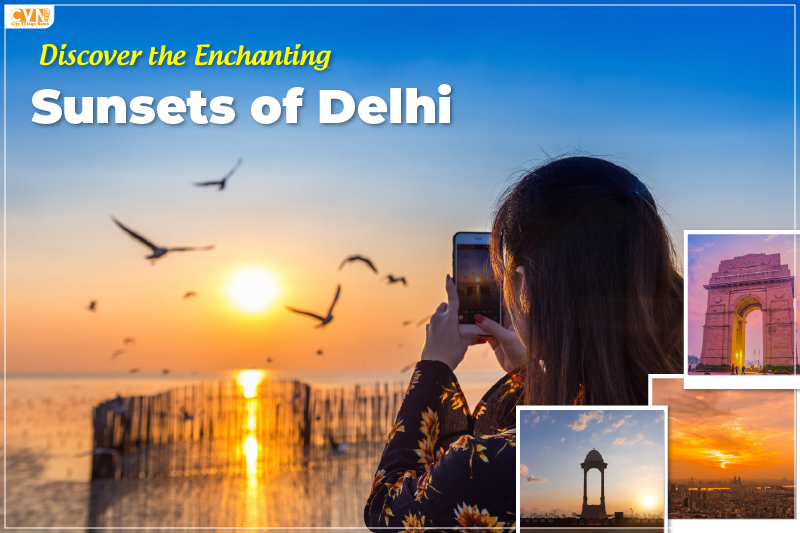 Sunsets of Delhi