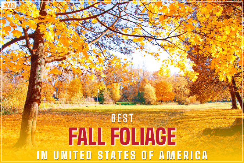 best fall foliage in USA