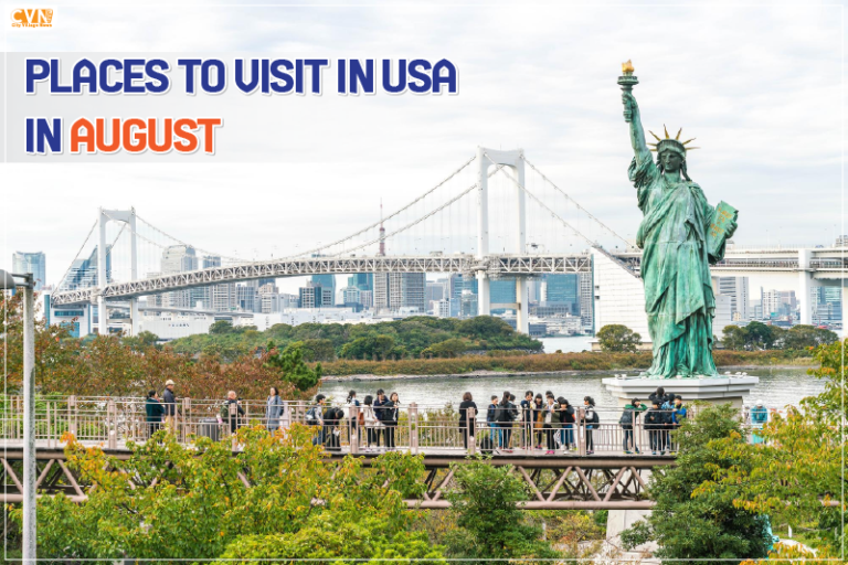 5 Best Places to Visit in USA in August This Summer