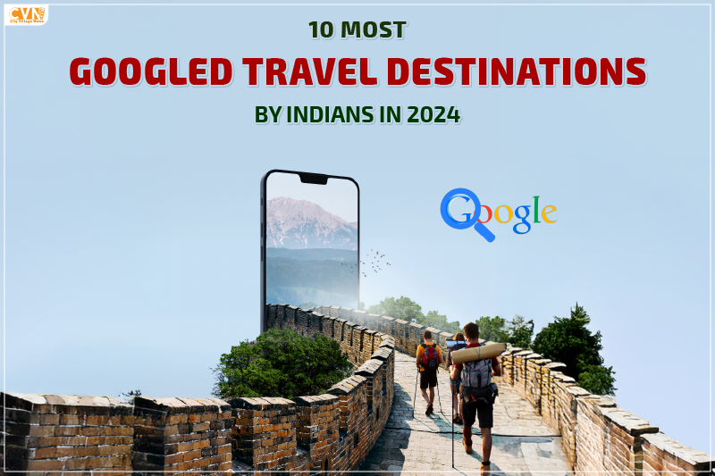 Most Searched Travel Destinations by Indians