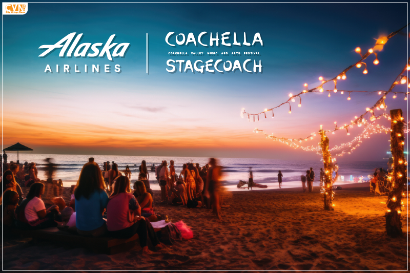 Alaska Airlines Coachella and Stagecoach Partnership