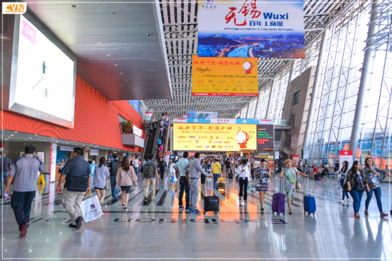 Beijing airport service counters
