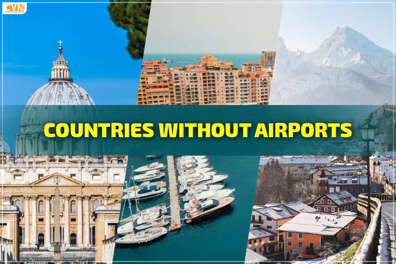 Countries without airports