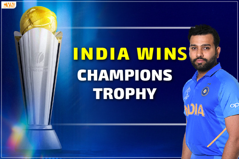 India Wins Champions Trophy 2025 After Beating New Zealand in Final