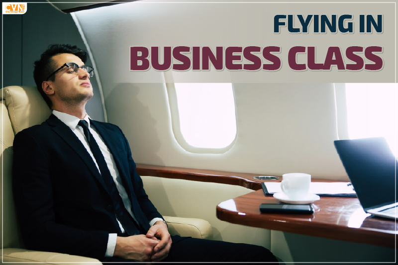 Flying in Business Class