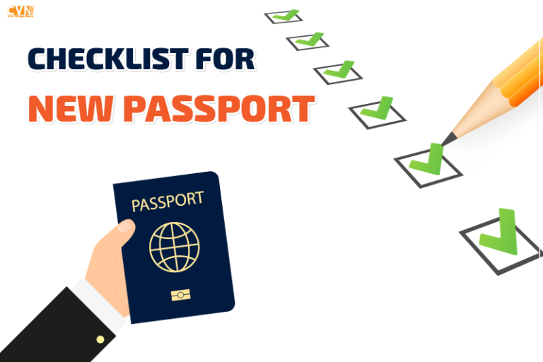 checklist for new passport